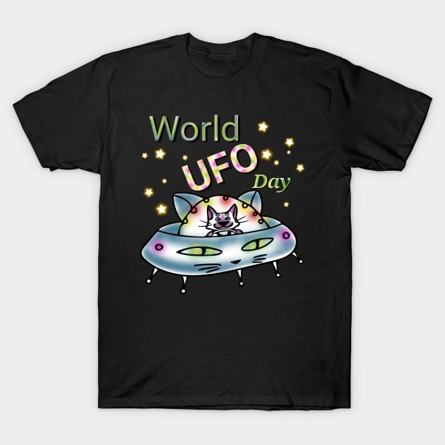 World UFO day T-Shirt by maryglu